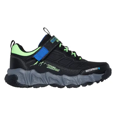 Skechers Boy's Waterproof: Velocitrek - H2O Ranger Sneaker in Black/Lime, Size | Synthetic/Texti