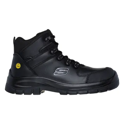 Skechers Men's Work: Trophus - Kilram Boots in Black, Size | Leather/Textile