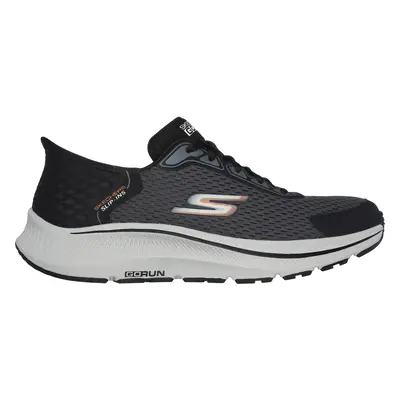 Skechers Men's Slip-ins: GO RUN Consistent - Empowered Sneaker in Black/Charcoal, Size | Textile