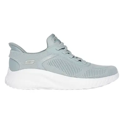 Skechers Women's Slip-ins: BOBS Sport Squad Chaos Sneaker in Sage, Size | Textile/Synthetic, Veg