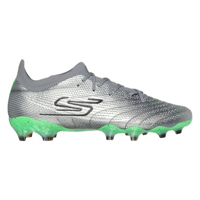 Skechers SKX_01 - Low Shoes in Silver/Lime, Size | Synthetic, Hyper Burst