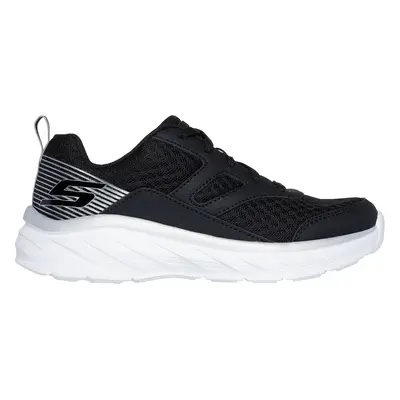 Skechers Boy's Boundless - Unmatched-Pace Sneaker in Black/Silver, Size | Synthetic/Textile, Mac