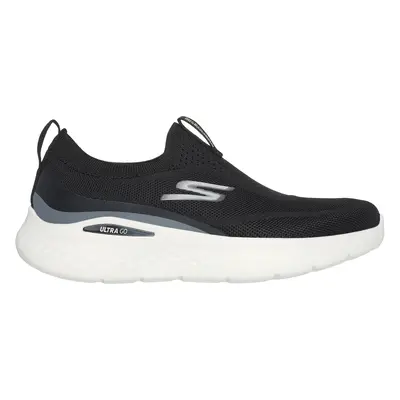 Skechers Women's GO RUN Lite Sneaker in Black/White, Size | Textile/Synthetic, Vegan, Machine Wa