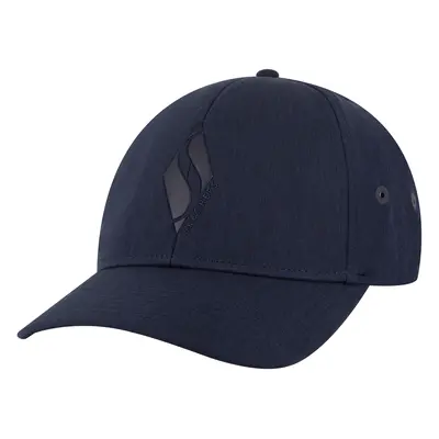 Skechers Men's Diamond Stretch Fit Hat in Navy Blue | Polyester