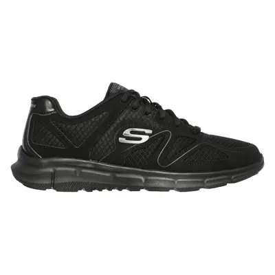 Skechers Men's Verse - Flash Point Sneaker in Black, Size | Leather/Textile/Synthetic