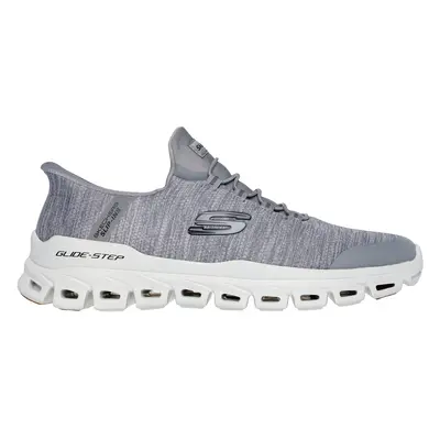 Skechers Men's Slip-ins: Glide-Step - Zefyr Sneaker in Gray, Size | Textile/Synthetic, Vegan