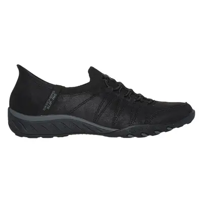 Skechers Women's Slip-ins: Breathe-Easy - Home-Body Sneaker in Black, Size | Textile/Synthetic, 