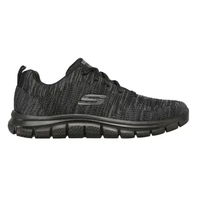 Skechers Men's Track - Front Runner Sneaker in Black, Size | Textile/Synthetic, Machine Washable