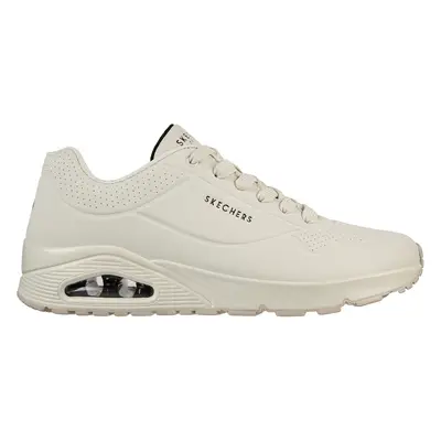 Skechers Men's Uno - Stand On Air Sneaker in Off White, Size | Synthetic/Textile