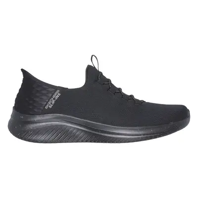 Skechers Men's Slip-ins: Ultra Flex 3.0 - Right Away Sneaker in Black, Size | Textile/Synthetic,