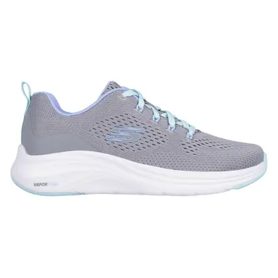 Skechers Women's Vapor Foam - Fresh Trend Sneaker in Gray/Turquoise, Size | Textile/Synthetic, V