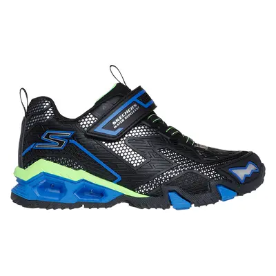 Skechers Boy's S-Lights: Hydro Lights - Heat-Tread Sneaker in Black/Blue, Size | Synthetic