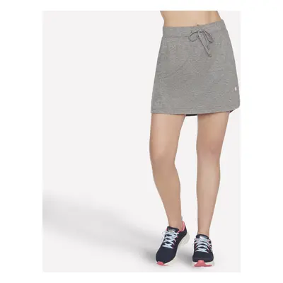 Skechers Women's GO DRI SWIFT Skort in Charcoal, Size | Polyester/Spandex