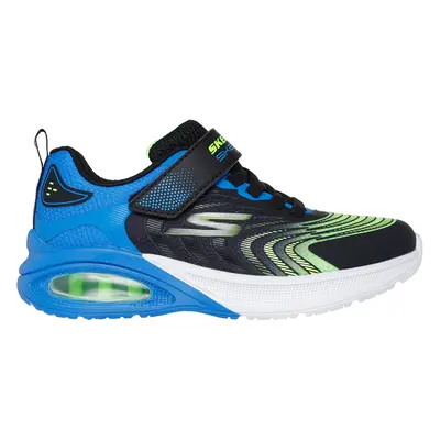 Skechers Boy's Microscope Max Advance - Vortivox Sneaker in Black/Lime, Size | Textile/Synthetic