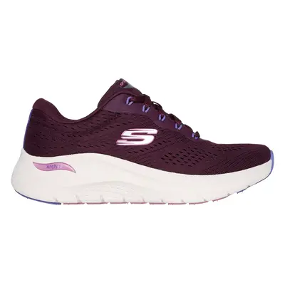 Skechers Women's Arch Fit 2.0 - Big League Sneaker in Plum, Size | Textile/Synthetic, Vegan, Mac