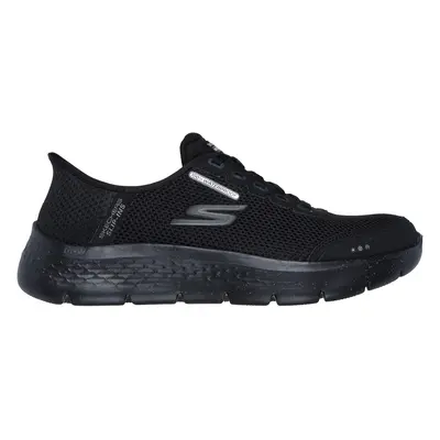 Skechers Women's Slip-ins: GO WALK Flex - Clear Creek Sneaker in Black, Size | Textile/Synthetic