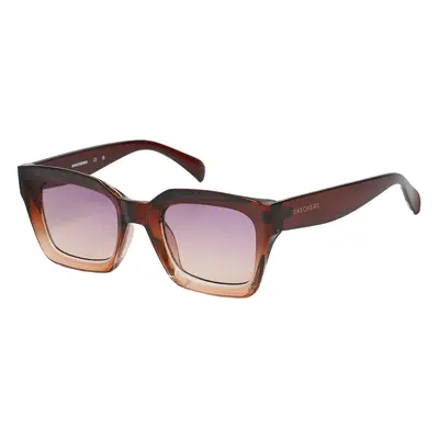 Skechers Women's Rectangle Sunglasses in Brown