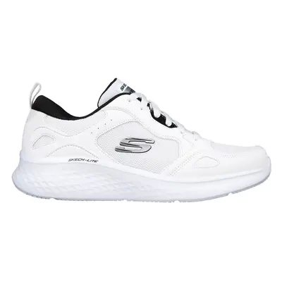 Skechers Men's Skech-Lite Pro - Fair View Sneaker in White/Black, Size | Synthetic/Textile