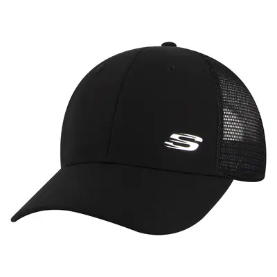 Skechers Women's Sport Metal Hat in Black | Nylon/Spandex