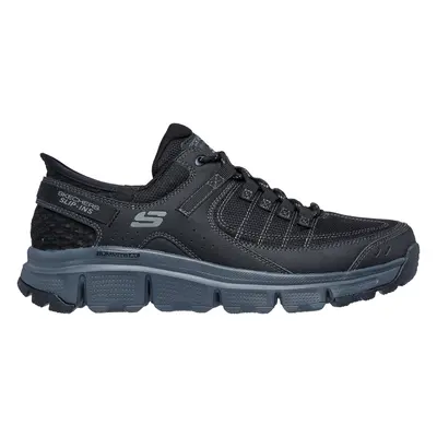 Skechers Men's Slip-ins: Summits AT Sneaker in Black/Charcoal, Size | Textile/Synthetic