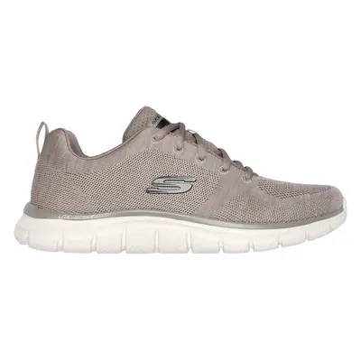 Skechers Men's Track - Front Runner Sneaker in Taupe, Size | Textile/Synthetic, Machine Washable