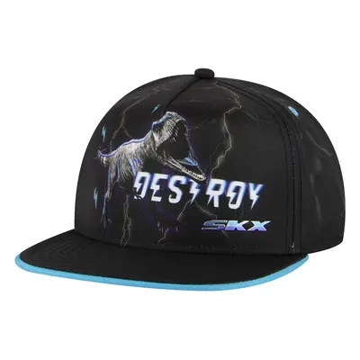 Skechers Boy's Destroy Dino Hat in Black | Polyester