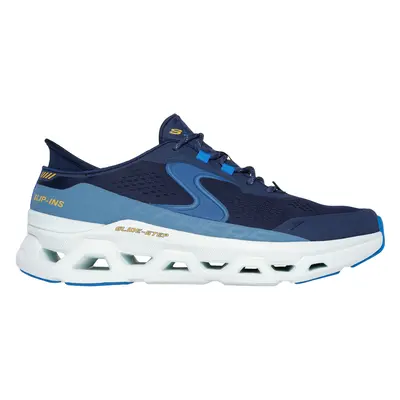 Skechers Men's Slip-ins: Glide-Step Altus Sneaker in Navy Blue/Blue, Size | Textile/Synthetic