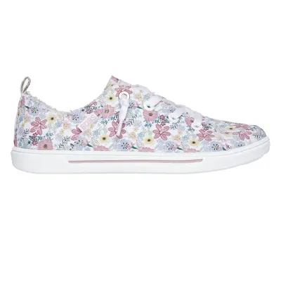 Skechers Women's BOBS B Cute 2.0 - Dainty Look Sneaker in White, Size | Textile/Metal, Vegan, Ma