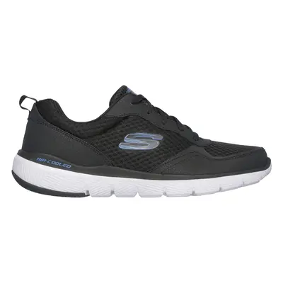 Skechers Men's Flex Advantage 3.0 Sneaker in Black, Size | Leather/Textile/Synthetic