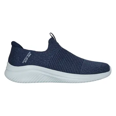 Skechers Men's Slip-ins: Ultra Flex 3.0 - Nezzo Sneaker in Navy Blue/Blue, Size | Textile/Synthe