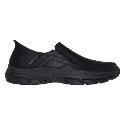 Skechers Men's Slip-ins RF: Respected - Elgin Slip-On Shoes in Black, Size | Textile/Leather