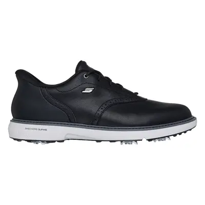 Skechers Men's Slip-ins: GO GOLF Prestige Golf Shoes in Black, Size | Leather/Synthetic/Textile,