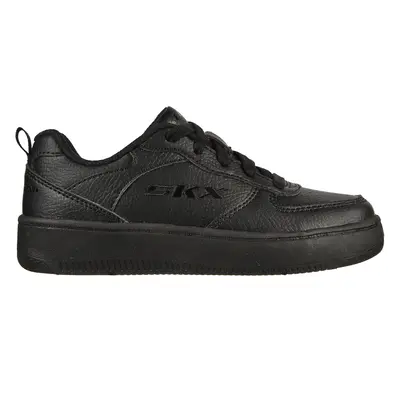 Skechers Boy's Sport Court Sneaker in Black, Size | Synthetic