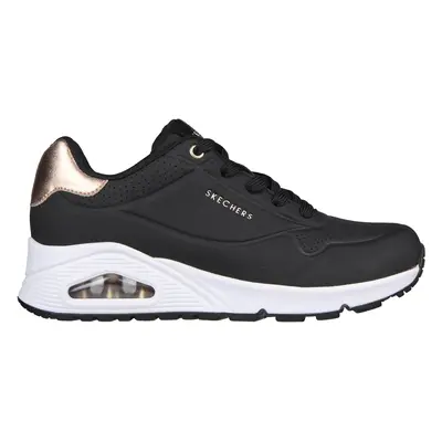 Skechers Women's Uno - Golden Air Wedge in Black, Size | Synthetic/Textile