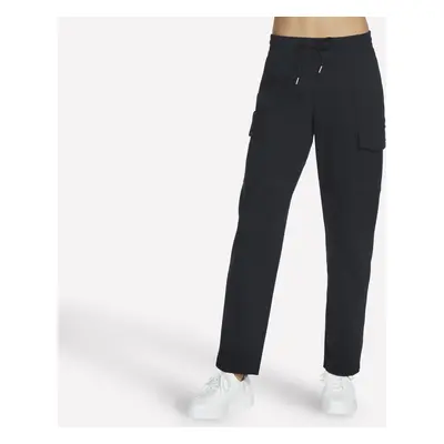 Skechers Women's Slip-ins Cargo Pant in Black, Size | Nylon/Spandex