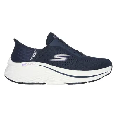 Skechers Women's Slip-ins: Max Cushioning Elite - Vanish Sneaker in Navy Blue/Lavender, Size | T