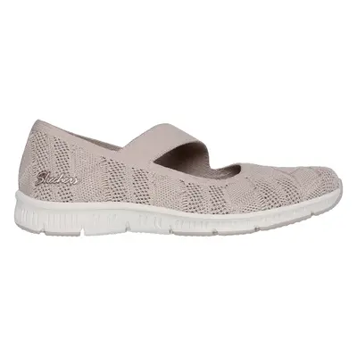 Skechers Women's Be-Cool - Sweet Knit Shoes in Taupe, Size | Textile/Synthetic, Vegan, Machine W