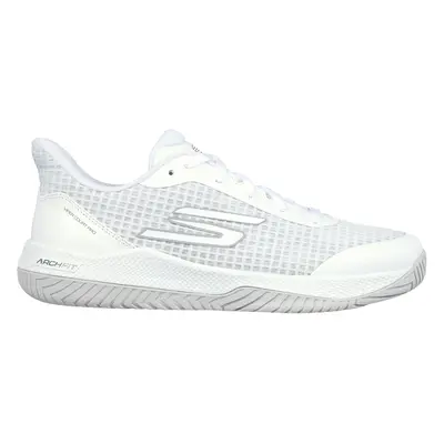 Skechers Women's Viper Court Pro - Pickleball Sneaker in White, Size | Textile/Synthetic, Arch F