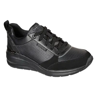 Skechers Women's Billion - Subtle Spots Sneaker in Black, Size | Synthetic