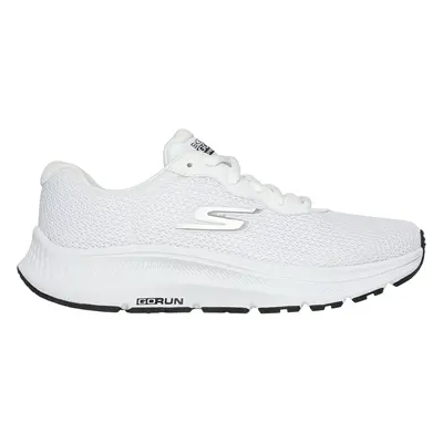 Skechers Women's GO RUN Consistent 2.0 - Engaged Sneaker in White/Black, Size | Textile/Syntheti