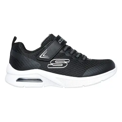 Skechers Boy's Microspec Max Sneaker in Black, Size | Textile/Synthetic