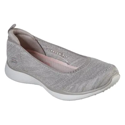 Skechers Women's Microburst 2.0 - Be Iconic Sneaker in Taupe, Size | Textile/Synthetic, Vegan, M