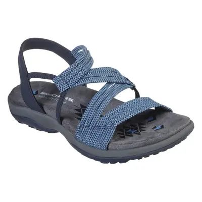 Skechers Women's Reggae Slim - Skech Appeal Sandals in Navy Blue, Size | Textile/Synthetic, Vega