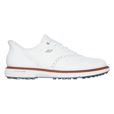 Skechers Men's Slip-ins: GO GOLF Prestige SL Golf Shoes in White, Size | Leather/Synthetic/Texti