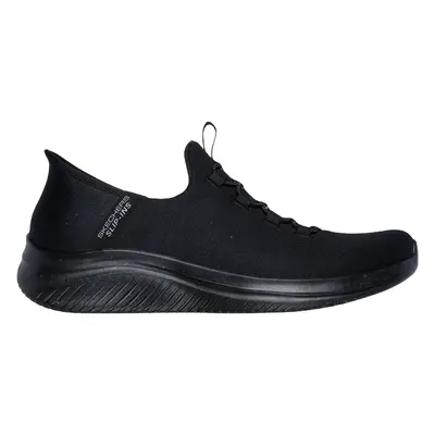 Skechers Men's Slip-ins: Ultra Flex 3.0 - Top Range Sneaker in Black, Size | Textile/Synthetic, 