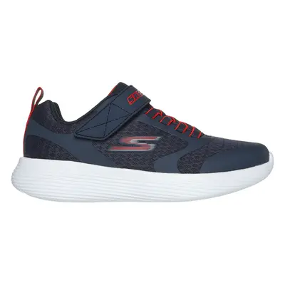 Skechers Boy's GO RUN V2 - Goltran Sneaker in Navy Blue/Red, Size | Textile/Synthetic, Machine W