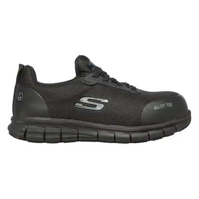 Skechers Women's Work: Sure Track - Jixie Sneaker in Black, Size | Textile/Synthetic