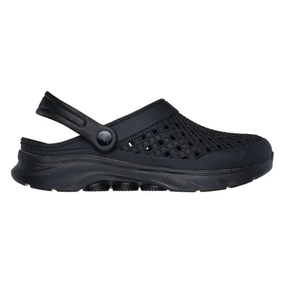 Skechers Men's Foamies: GO WALK - Ambition Mule in Black, Size | Synthetic, Machine Washable