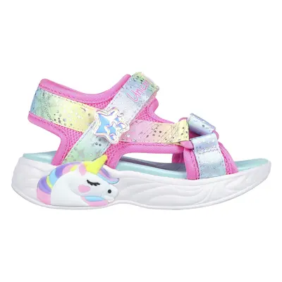 Skechers Unicorn Dreams - Majestic Bliss Sandals in Pink, Size | Textile