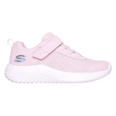 Skechers Girls Bounder - Cool Cruise Sneaker in Blush Pink, Size | Textile/Synthetic, Machine Wa